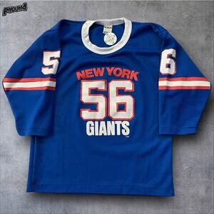 Vtg Lawrence Taylor Giants Jersey Youth M #56 Hutch NFL